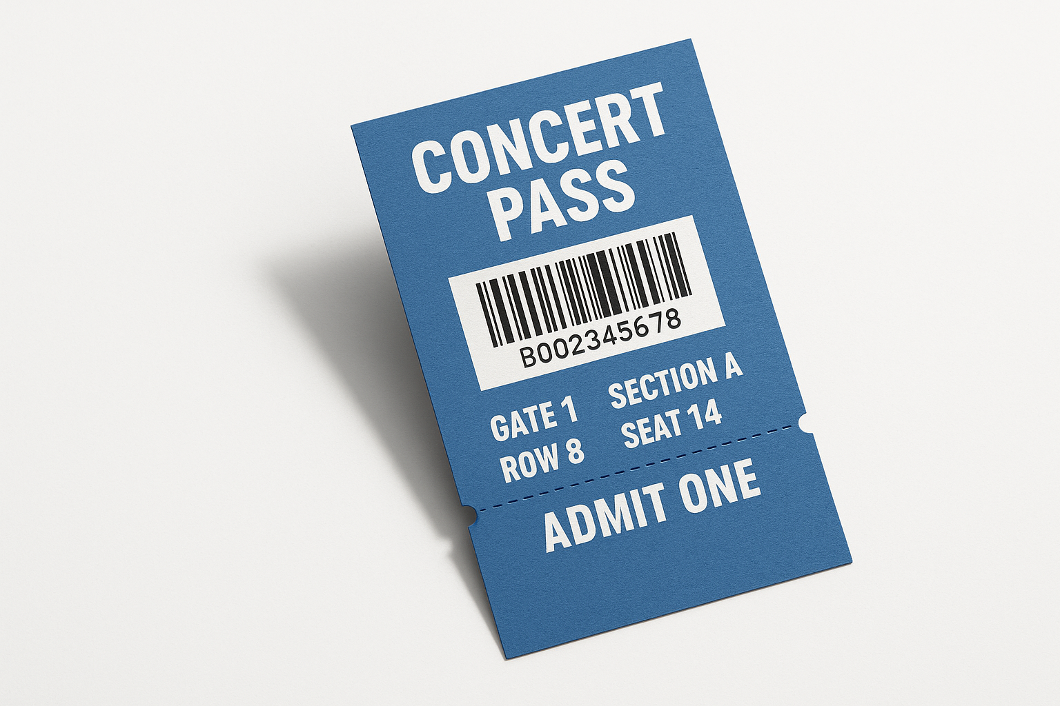 Electronic Music Festival Pass Blue Edition